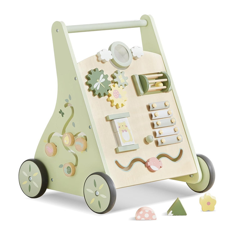 Push and Pull Wooden Activity Walker